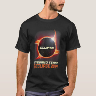 T-shirt Ninja Shuriken Total Solar Eclipse Viewing Team 20