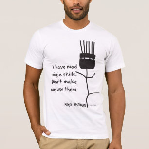 T-shirt Ninja Stickman