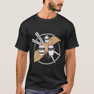 T-shirt Ninja Sushi Commence Une Mission Secourue Karate