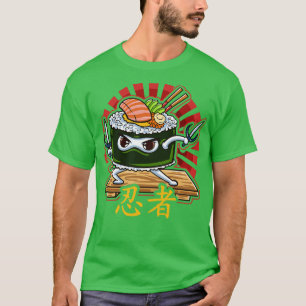 T-shirt Ninja Sushi Japon Japonais