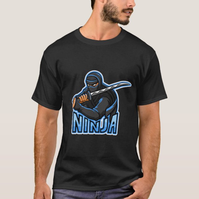 T-SHIRT NINJA TRÈS AMUSANT (Devant)