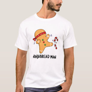 T-shirt Ninjabread Man Funny Gingerbread Pun