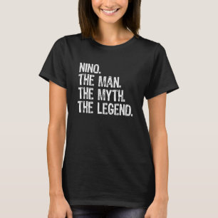 T-shirt Nino L'Homme Le Mythe Le Cool De La Légende