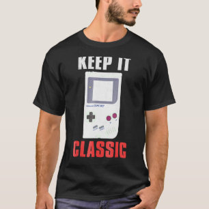 T-shirt Nintendo Game Boy Keep It Classic Gamer Graphic