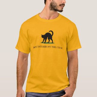 T-shirt N'interrompez pas la parodie du drapeau de Gadsden