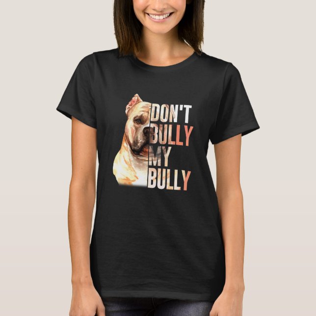 T-shirt N'intimidez pas ma citation brute (Devant)