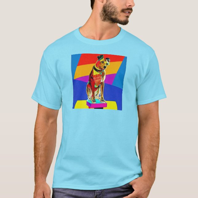 T-shirt Nipper, RCA Chien Pop Art (Devant)