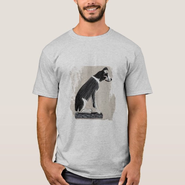 T-shirt Nipper, RCA Chien Sketch Art (Devant)
