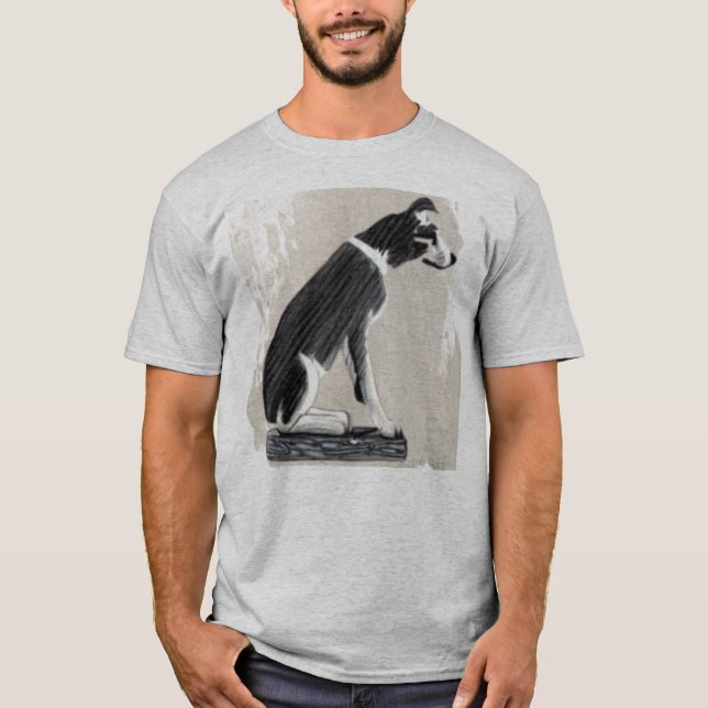 T-shirt Nipper, RCA Chien Sketch Art (Devant)
