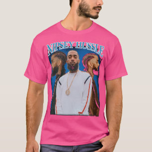 T-shirt Nipsey Hussle Retro Collage