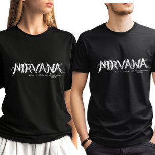 T-shirt Nirvana - Paix, Sagesse et Illumination