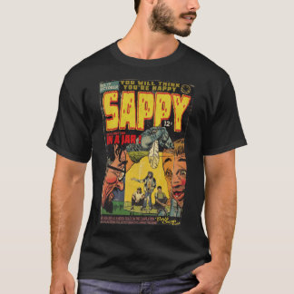 T-shirt Nirvana - Sappy Comic Book Parody Classic