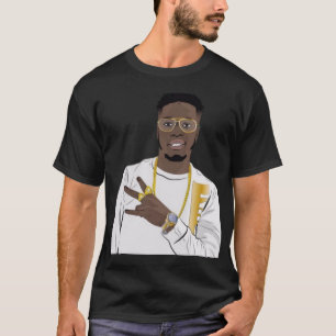 T-shirt Niska dessin classique