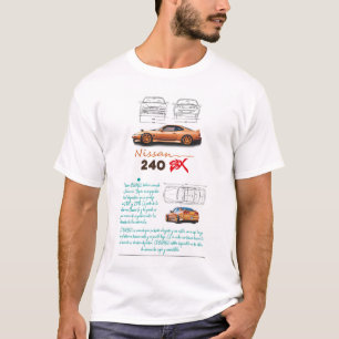 T-shirt Nissan 240
