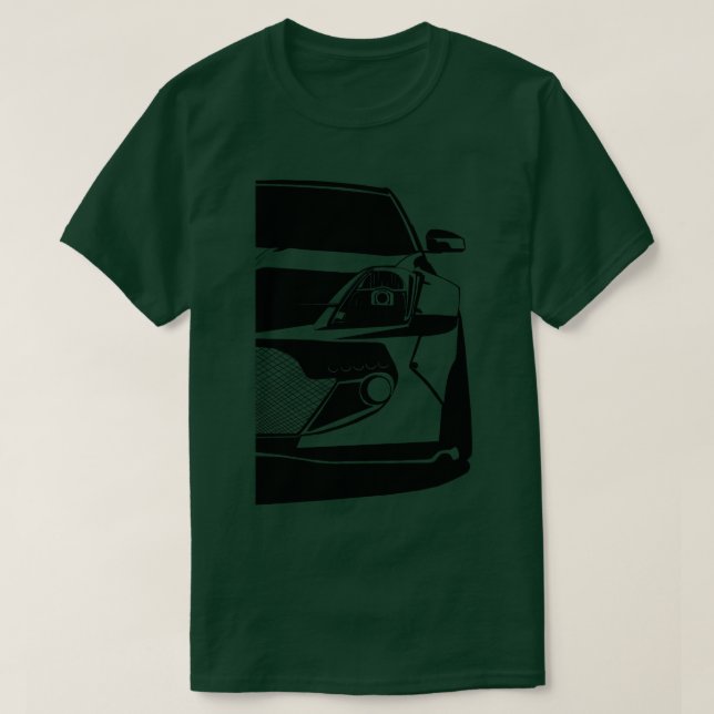 T-shirt Nissan 350Z Z33 Rocket Bunny Vue frontale (Design devant)