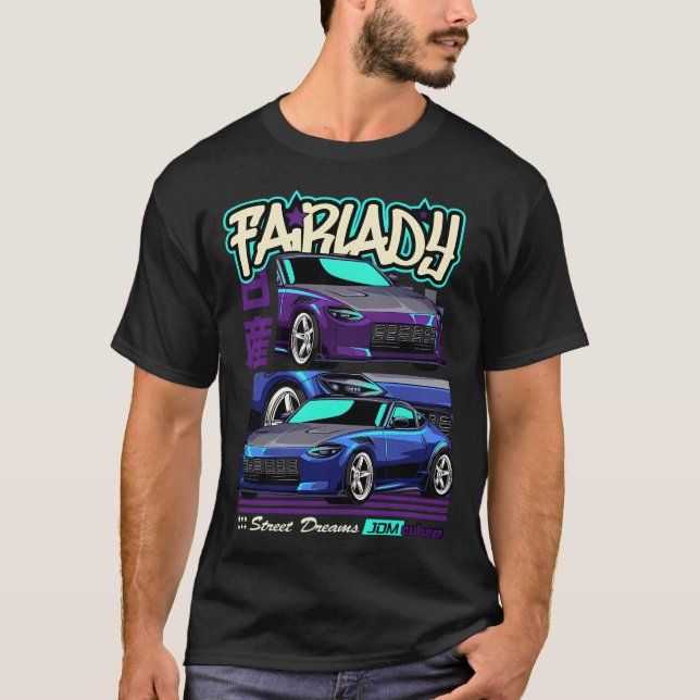 T-shirt Nissan Fairlady Z Jdm Culture (Devant)