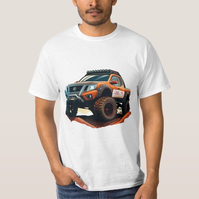T-shirt Nissan Frontier Rock Crawler (Devant)