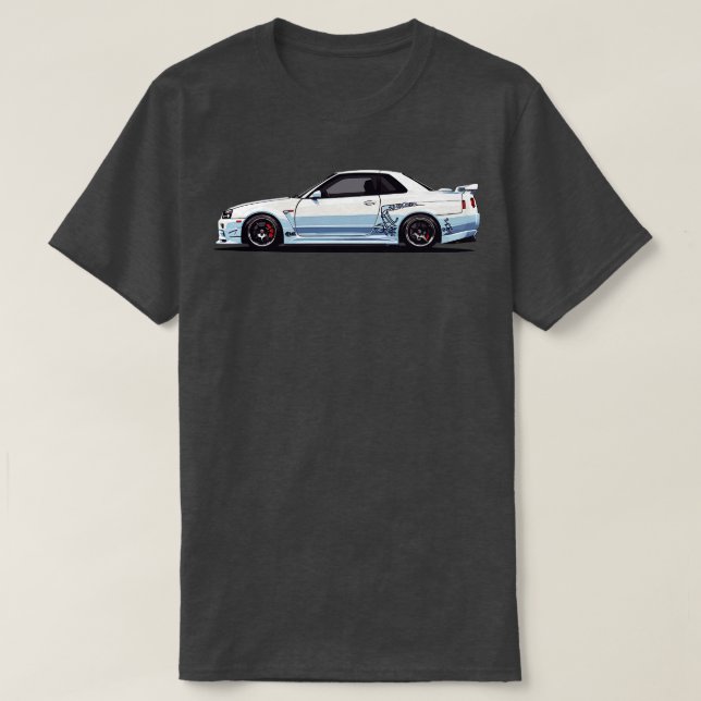 T-shirt Nissan RTM R34 (Design devant)