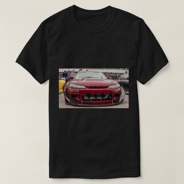 T-shirt Nissan S15 Silvia - Voiture de dérive (devant) (Design devant)