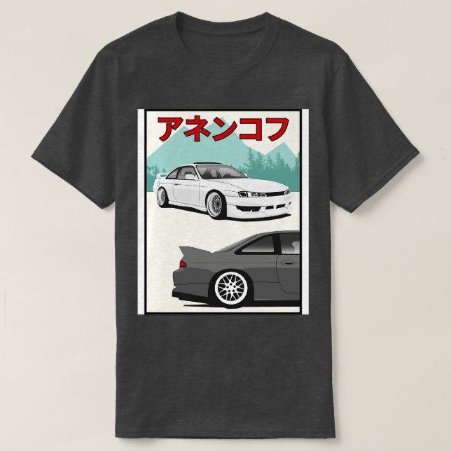 T-shirt Nissan Silvia s14 1 (Design devant)