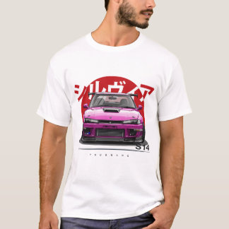 T-shirt Nissan Silvia S14 200SX 240SX, SR20DET, Nismo 270R