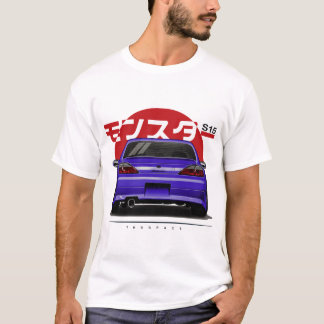 T-shirt Nissan Silvia S15 Spec R Aero SR20DET JDM Car 