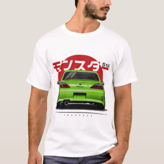 T-shirt Nissan Silvia S15 Spec R Aero SR20DET JDM Car