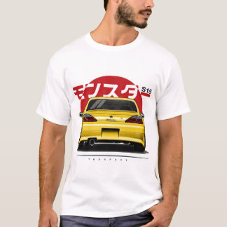 T-shirt Nissan Silvia S15 Spec R Aero SR20DET JDM Car Art 
