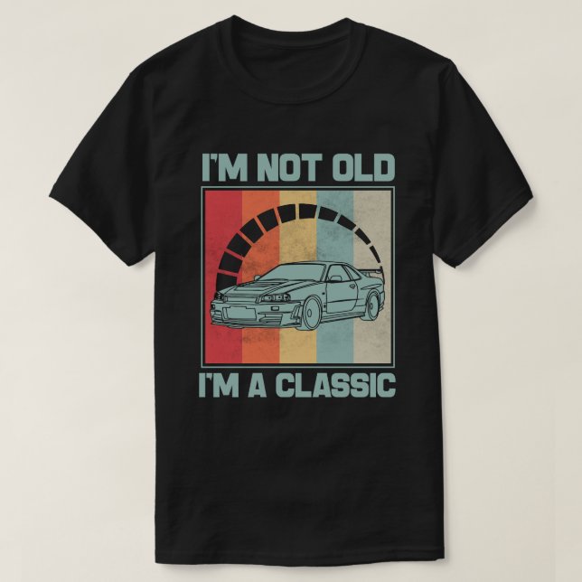 T-SHIRT NISSAN SKYLINE GT-R (Design devant)