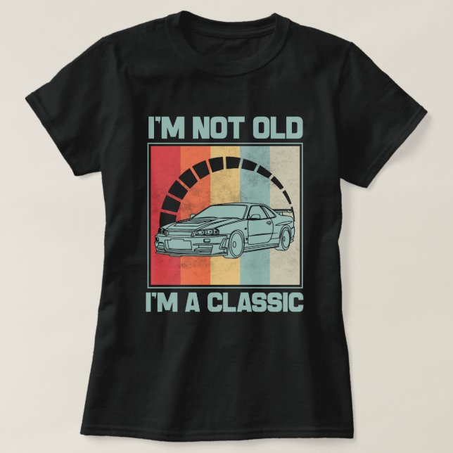 T-SHIRT NISSAN SKYLINE GT-R (Design devant)