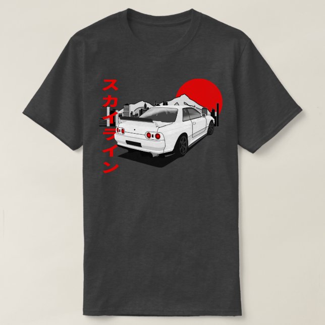 T-shirt Nissan Skyline GTR R32 (Design devant)