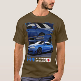 T-shirt Nissan Skyline R34