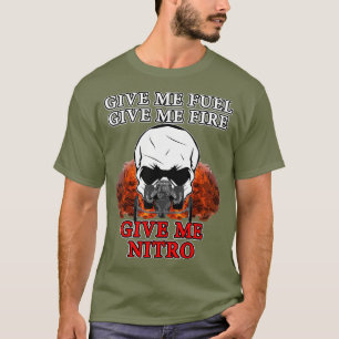 T-shirt Nitro Drag Racing Top Fuel Dragsters