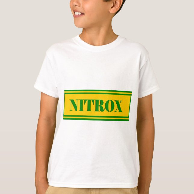 T-SHIRT NITROX DIVING LOGO TSHIRT, SALPÈTRE SCUBA DIVER (Devant)