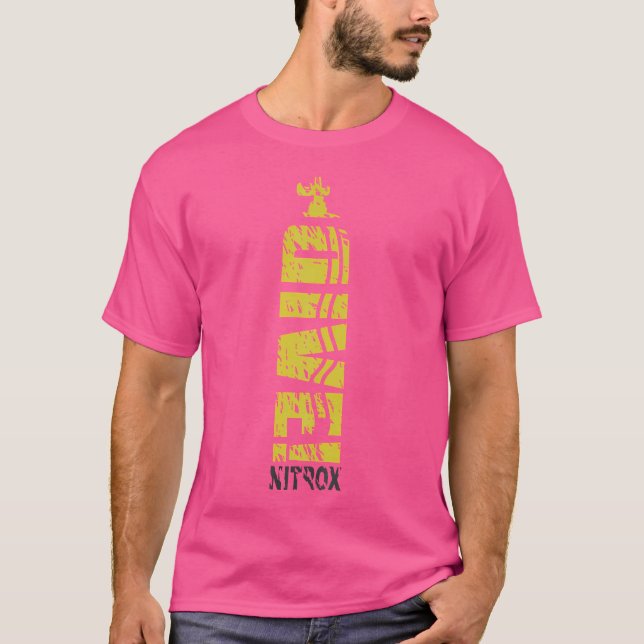 T-shirt Nitrox Plongée Plongée T- Parfait Pour Padi Nitr (Devant)