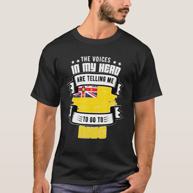 T-shirt Niue Dans Ma Tête (Devant)