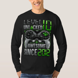 T-shirt Niveau 10 déverrouillé stupéfiant depuis 2012 10e