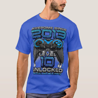 T-shirt Niveau 10 déverrouillé stupéfiant depuis 2013 10e