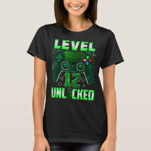 T-shirt Niveau 12 Déverrouillé stupéfiant depuis 2010 12e
