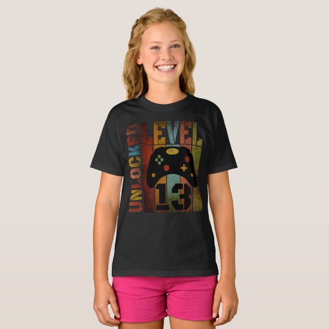 T-SHIRT NIVEAU 13 DÉBLOQUÉ (Devant entier)