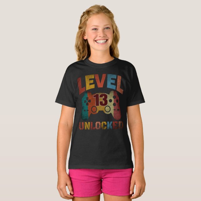 T-SHIRT NIVEAU 13 DÉBLOQUÉ (Devant entier)