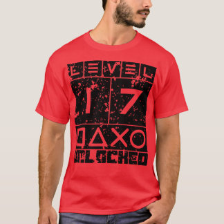 T-shirt Niveau 17 déverrouillé