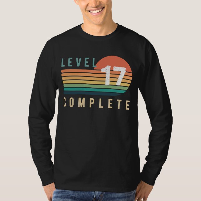 T-shirt Niveau 17 Tee Funny Complet - Parfait cadeau de jo (Devant)