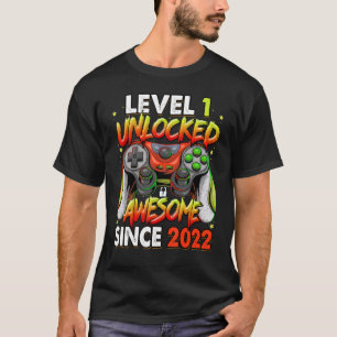 T-shirt Niveau 1 déverrouillé stupéfiant depuis 2022 1e an