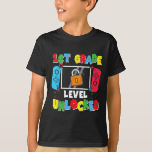 T-shirt Niveau 1ère année débloqué Ck pour la rentrée scol