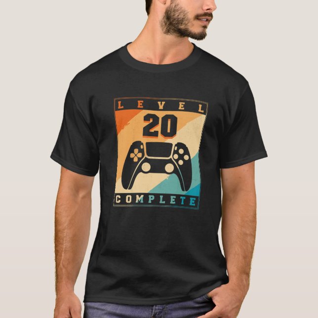T-shirt Niveau 20 déverrouillé (Devant)