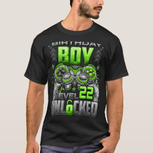 T-shirt Niveau 22 Déverrouillé stupéfiant depuis 2000 22e