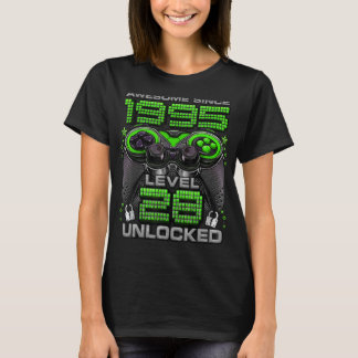 T-shirt Niveau 28 Déverrouillé stupéfiant depuis 1995 28e