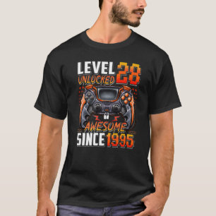 T-shirt Niveau 28 Déverrouillé stupéfiant depuis 1995 28e 