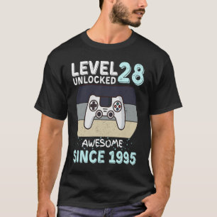 T-shirt Niveau 28 Déverrouillé stupéfiant depuis 1995 Vide